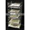 acrylic brochure shelf