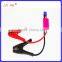 China manufacturer auto emergency power charger with alligator clip