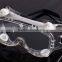 2016 medical safety goggles 4 indirect vents PVC clear lens safety goggles CE en 166 standard safety goggles with price