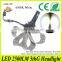 Led head light motorcycle led headlamp with ballast car led headlight