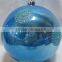 20CM Good Quality Plastic Ball With Hand Painting Big Plastic Bauble