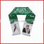 130*14cm good quality green white football scarf