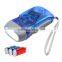 Classic Type Dynamo Flashlight, Hand Crank Generator Hand Dynamo Flashlight