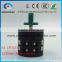 Yaming Cam switch LW6D-2/B184 changeover rotary switch 2 poles 3 positions 1-0-2 12 knots 5A AC380V DC220V sliver contacts