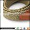 Customized Mens Elastic Woven Rope Braid Belt