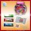Fruit flavor 3pcs in one packet lala bubble gum in jar
