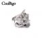 Fashion Jewelry Zinc Alloy Charming Rhinestone Ring Women Party Show Gift Dresses Apparel Promotion Accessories
