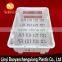 610x410x170mm turnover plastic fish basket for transportation