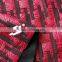 SDLDD003 2017 Stripe design winter down jacket fabric polyester wool