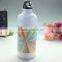 Sublimation stainless steel water bottle, white and sliver colors