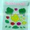 Eco-friendly cheapest popular kids 3D magic window gel sticker