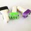 brand new arrival 3 ports usb car charger DC5V2.1A output car charger for mobile phone