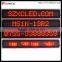 New arrival ! P7.62-7x80 Single Row text message LED display/panel/board