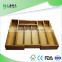 collapsible bamboo large storage box for tool