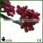 Echeveria Berry Artificial Succulent Stem in Burgundy for Wreath Decor