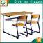 Double seat kids desk and chair