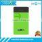 2USB Portable battery charger 5000mah power bank