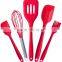 set of 5 factory wholesaler high quality kitchenware silicone utensils                        
                                                Quality Choice