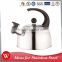 Easy to clean non-electric water jug stainless steel whistling kettle tea coffee kettle for all heater