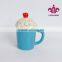 ice cream shape wholesale ceramic mugs