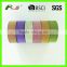 Lovely colored custom design glitter tape with free sample