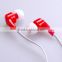 Bulk sell promotion stereo earphones in ear gift earphone