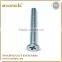 Flat CSK head phillips DIN965 csk machine screw manufacturer