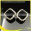 small quantitiy korean fancy flannelette diamond stud earrings