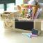 Love cute handmade wooden desk pen holder for kids