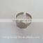 Brass Base Metal Ring Base for girls with high quality from china factory