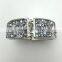 Stainless steel bangle full diamond bracelet for women jewelry