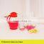 5pcs different colored lids for glass drinkware