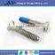 Oval CSK Head stainless steel machine screw M3*20mm