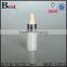 5/7/8/10/12/15ml painting white screen printing surface glass tube bottle aluminum dropper perfume container