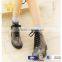 wholesale pvc rain boots martin boots with cartoon pattern
