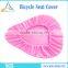 Hot pink electric bicycle seat cover, bike seat rain cover