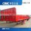 3Axles Drop Side Truck Semi Trailer For Sale