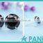Round Cut Amethyst Crystal Zirconia Ear Stud Earrings Solid 925 Sterling Silver