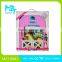 2016 New !Eco-friendly Plastic 11Inch Movable Joints Riding Barbie Girl+Horse+Stable+Tools Toys MZT8981