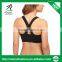 Ramax Custom Women Black Stylish Cross Back Sports Yoga Bra