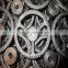2015 on sale Polished Casting Handwheels, hand wheels iron casting