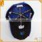Good quality printed tape 3D embroidered car racing baseball caps