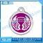 Factory direct sale custom shape qr code pet id tags