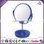 Colorful Round Shape Plastic Desktop Cosmetic Mirror With Holder