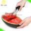 10 Inch Black Handle Stainless Steel Function Part Watermelon Corer Slicer