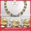 Golden aura 6mm gems With facetted crystals, all types of beads, women bracelet, beads, Japanese bracelete, golden aura
