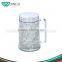 Nice looking and durable double wall glass tea cup/double wall cup
