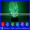 Double Faced Man 3D Night Light Creative Christmas Gift Led Night Light Vision 3D Night Light