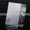 high quality transparent 8.5*11"acrylic slanted sign holder