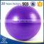 Anti-burst PVC transparent yoga ball, custom logo yoga ball, latex-free yoga ball